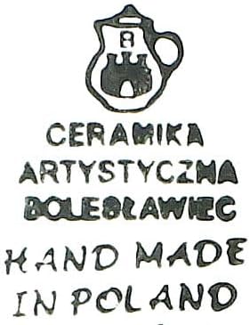 Blue Rose Polish Pottery Georgia Blue Oval Platter