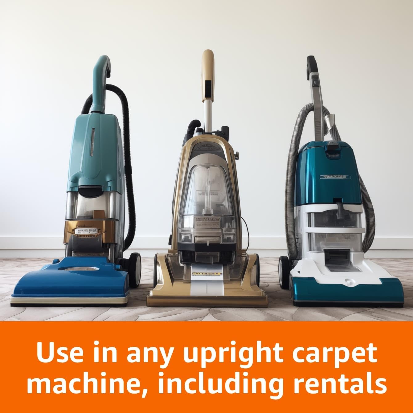 Amazon Basics Carpet Cleaner, Carpet Stain Remover, Fresh Scent, 64 fl oz