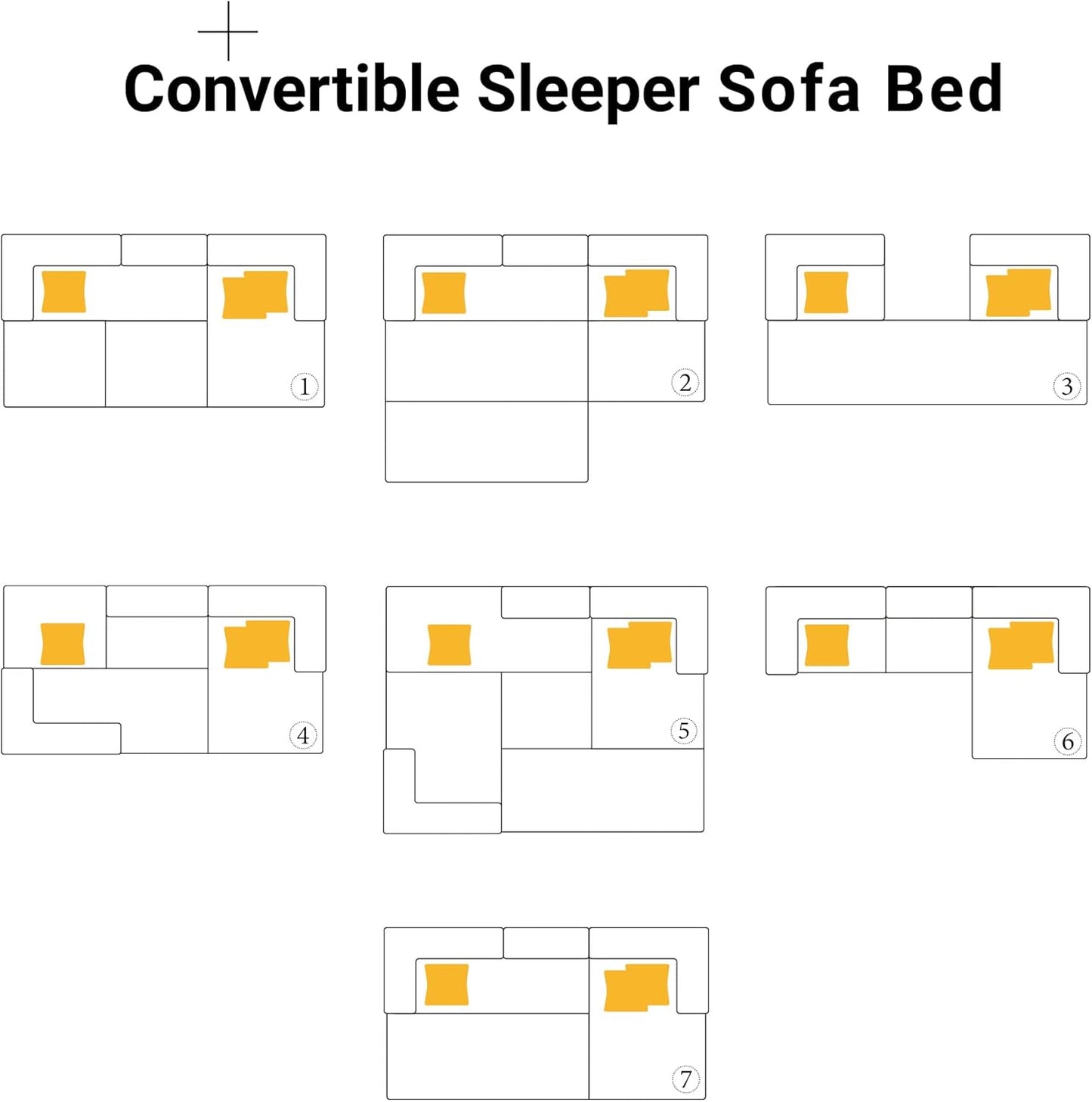 108" Oversized Convertible Sleeper Sofa Bed, Corduroy L Shape Sectional Couch, Folding Sofa Bed with Side Pocket, Modern Cloud Floor Mattress Couch, Modular Sofa for Living Room, Green