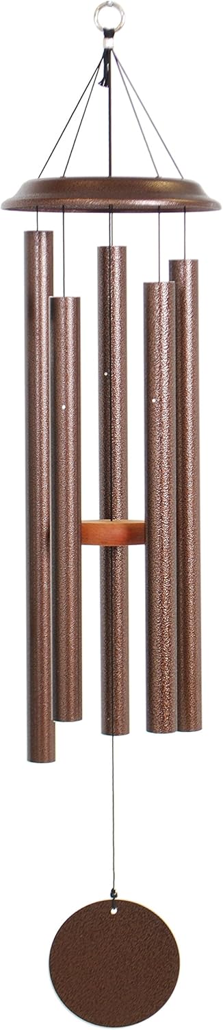 by Wind River - 42 inch Copper Vein Wind Chime for Patio, Backyard, Garden, and Outdoor décor (Aluminum Chime) Made in The USA