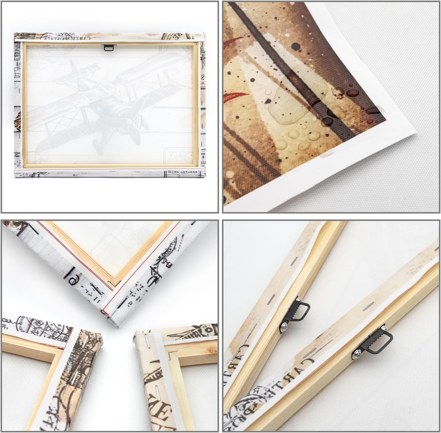 Fochorlo Large Chicago Canvas Modern City Skyline Wall Art Downtown Night Picture Prints Ready To Hang 20"X48"