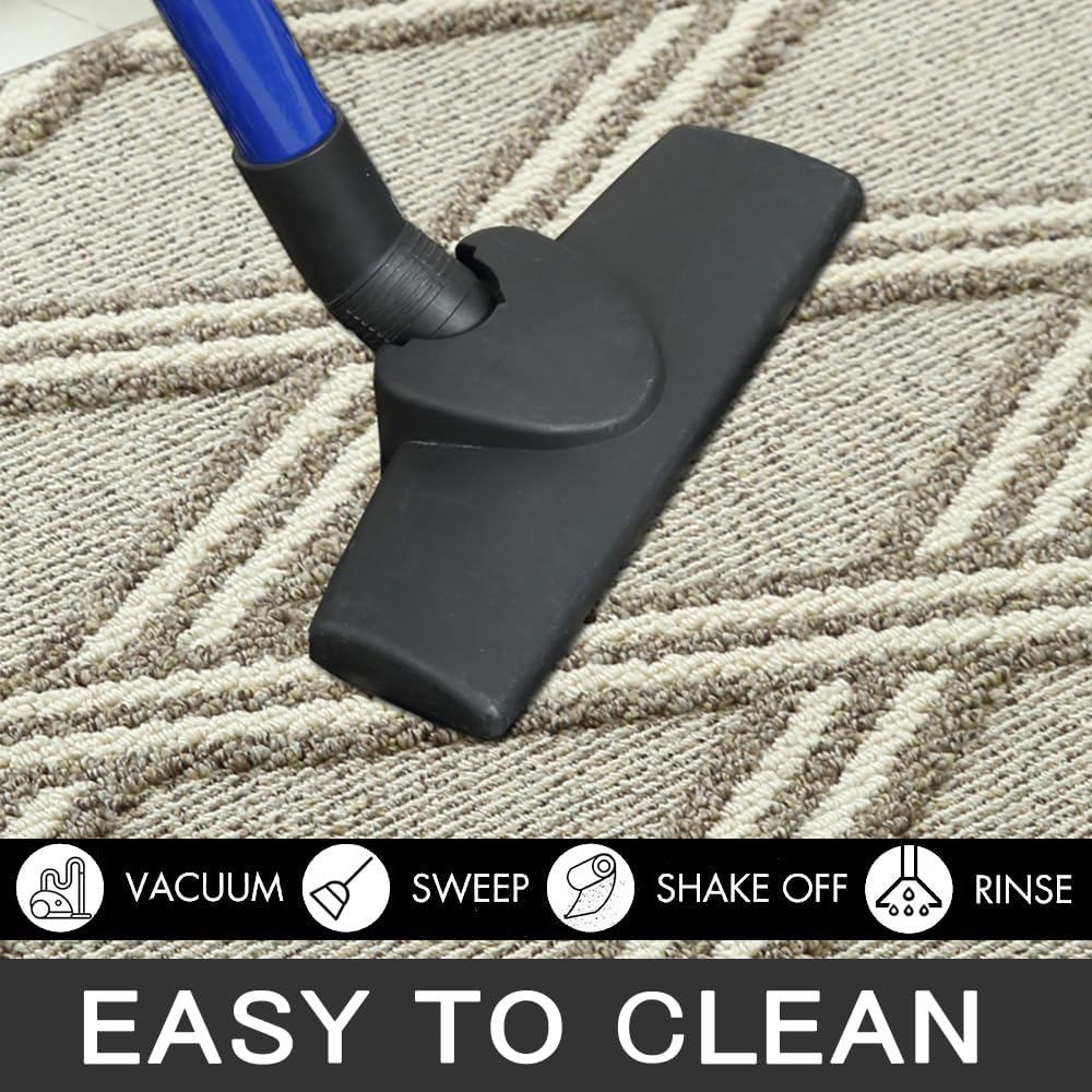 Door Mat Indoor Entrance, Large Welcome Mat Outdoor, Non Slip Front Door Mat Entryway (23“X35”)