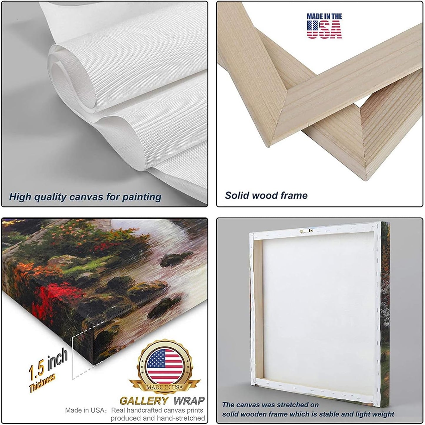 Wewejia Custom Canvas Prints with Your Photos 48x24inch, Upload your Travel Pictures/Photos - Custom Personalized Canvas Photo Gifts Wedding Family Wedding Baby Pets Home Decor