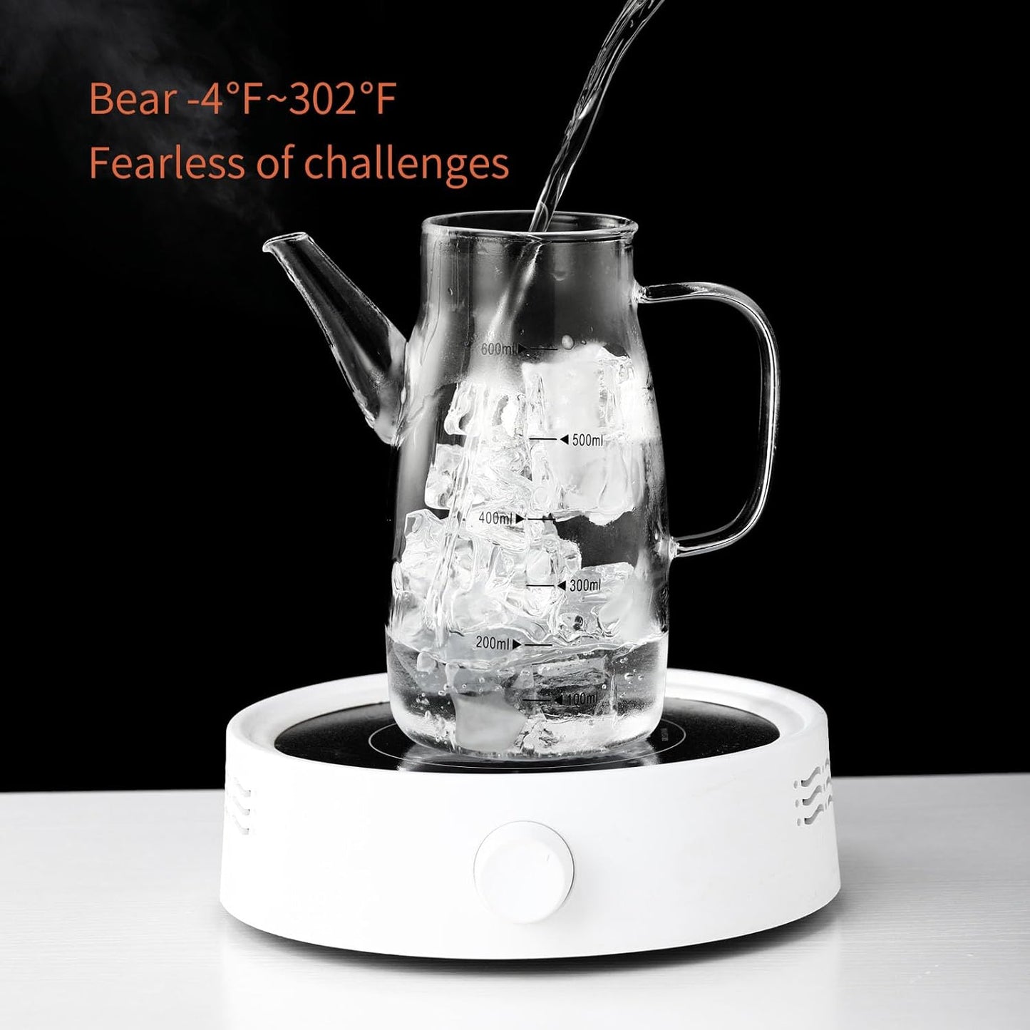 Large Glass Oil Dispenser Bottle for Kitchen Cooking Recipiente Para Aceite De Cocina Olive Oil Vinegar Dispenser Cruet Stainless Steel Lid No Drip Liquid Container (Champagne, 20oz / 600ml)