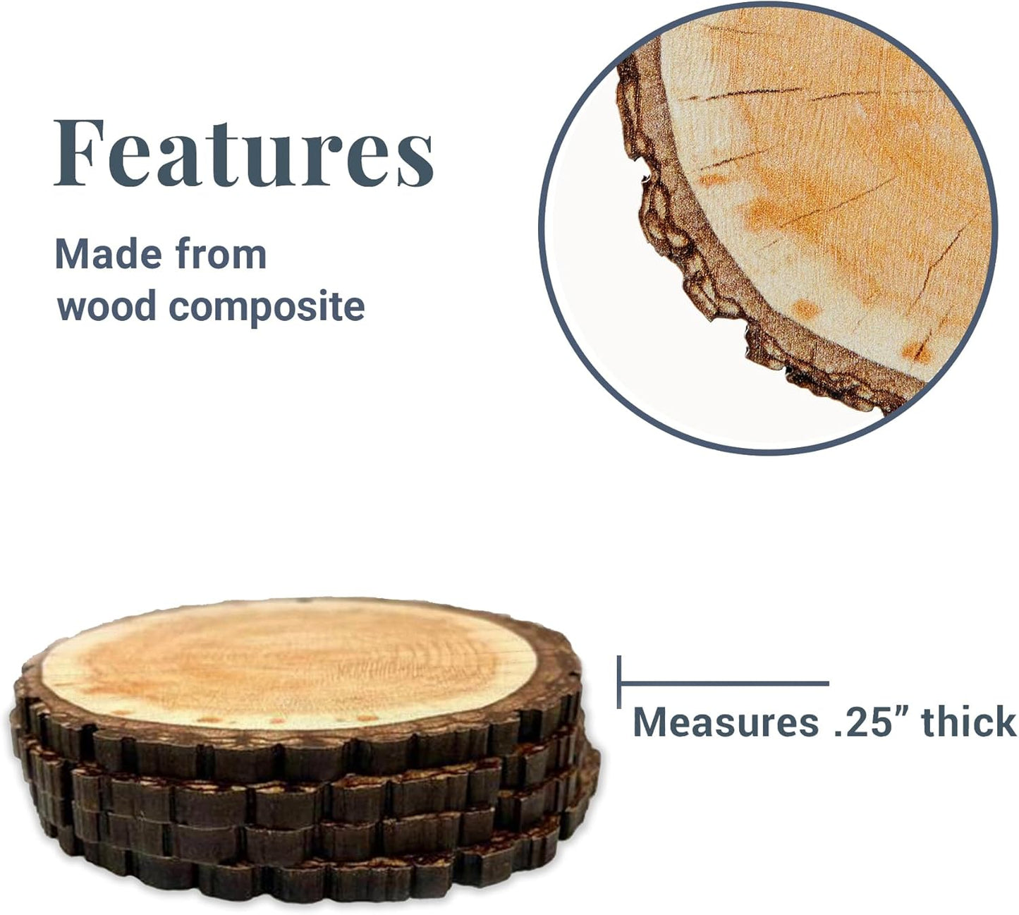 Let's Make Memories Personalized Christmas Ornament - Photo - 2025 Christmas Ornament - Decor - for Families - for Couples - for Friends - Rustic Wood Heart