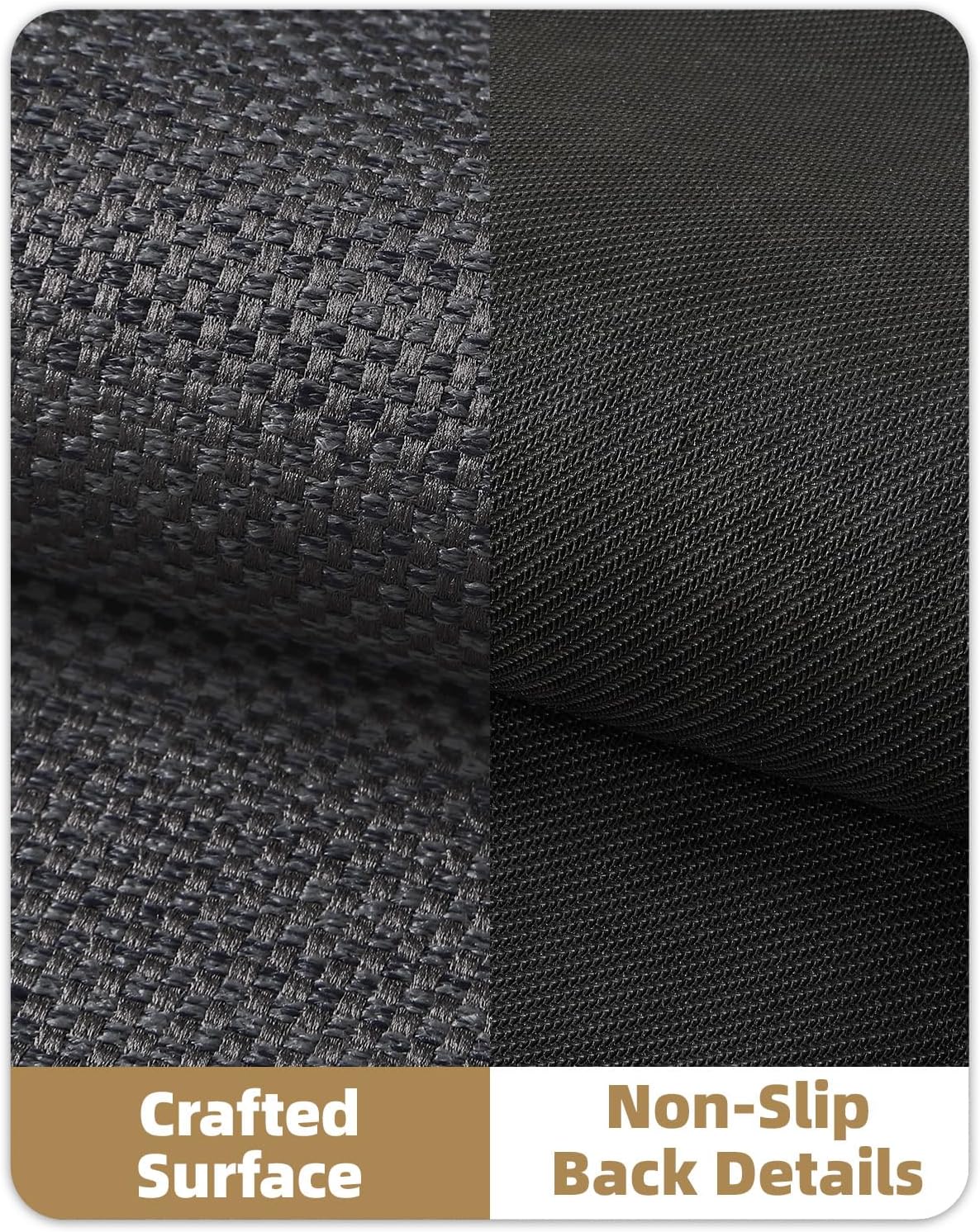 Color&Geometry Front Door Mat Indoor 26"x47", Rugs for Entryway, Non Slip Washable Low-Profile Inside, Entry Mat Entry Rug Door Mat Indoor Entrance, Grey (Rolled-up NO Creases)