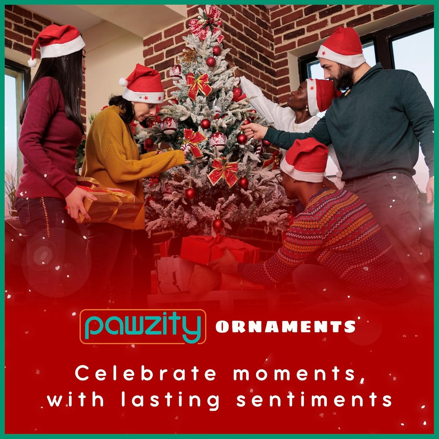 Daughter Christmas Ornaments 2025 - Daughter Christmas Ornaments - Gifts for Daughters from Mom - Acrylic Ornament 2025