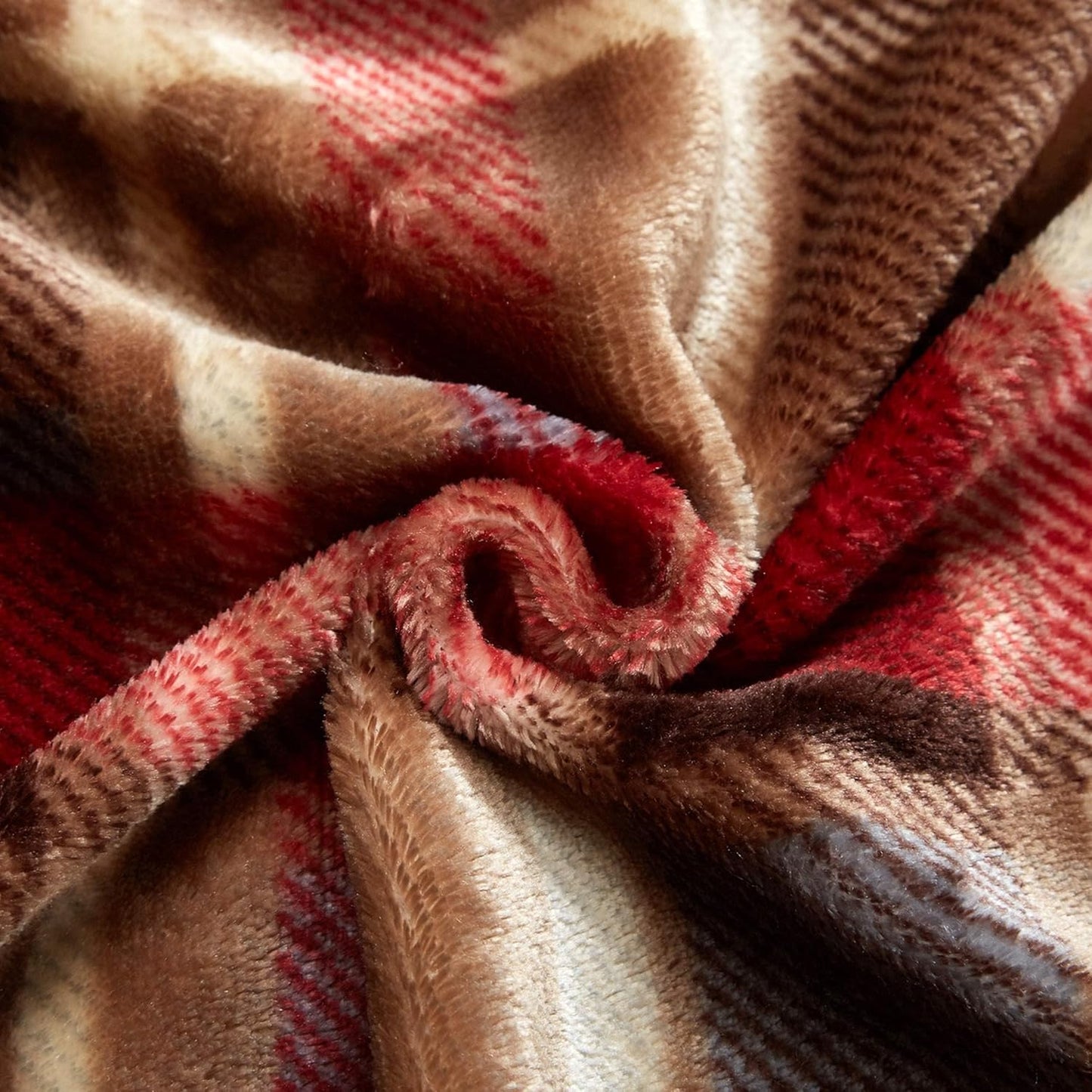 MERRYLIFE Throw Blanket Plaid| Ultra-Plush Soft Colorful Oversized | Decorative Couch Travel Blanket | (50" 60", Love Urban)