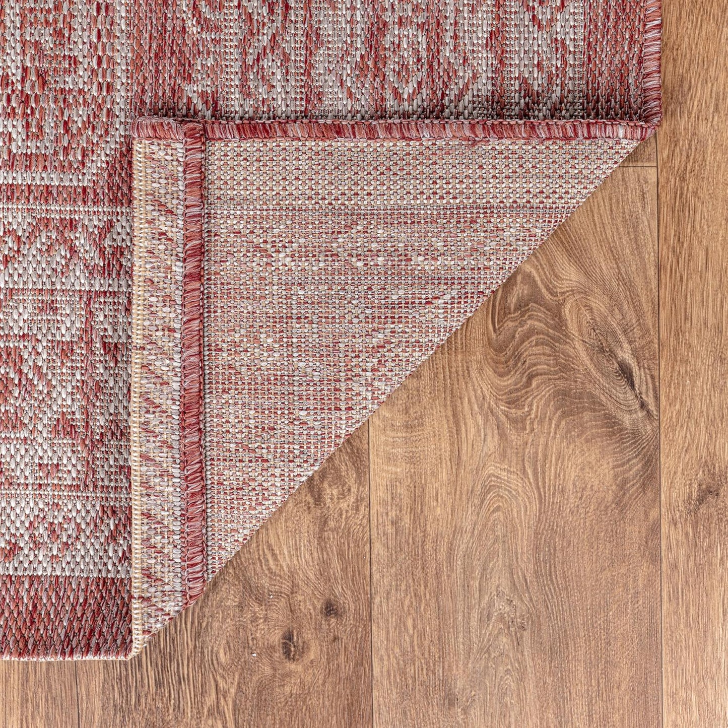 Keen Home Design Terrace Outdoor Area Rug - 8x10 Washable Indoor/Outdoor Rug for Patio, Kitchen, Balcony, Beach, Garden, Deck and Porch, Size: 7'7"x10'