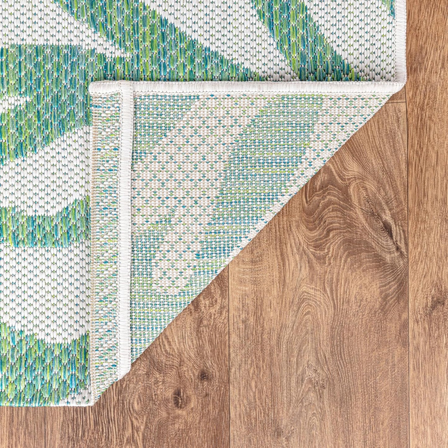 Keen Home Design Terrace Outdoor Area Rug - 12x15 Washable Indoor/Outdoor Rug for Patio, Kitchen, Balcony, Beach, Garden, Deck and Porch, Size: 12'x15'