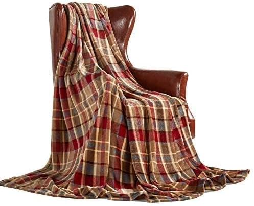 MERRYLIFE Throw Blanket Plaid| Ultra-Plush Soft Colorful | Decorative Couch Travel Love Urban Throw Blanket(40" 50", Love Urban)