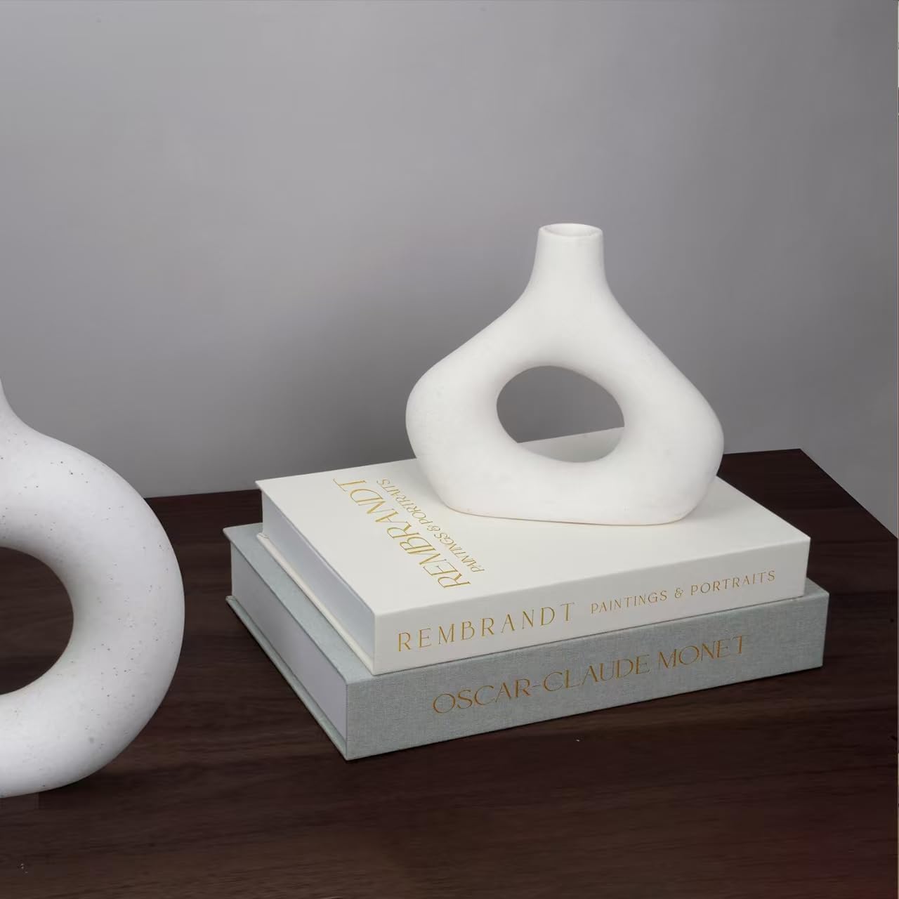 Linen Decorative Books for Home Decor,Set of 2 Aesthetic Faux Decor Book for Decoration,Fake Books for Bookshelf,Keepsake Storage Box (Sage & Beige)