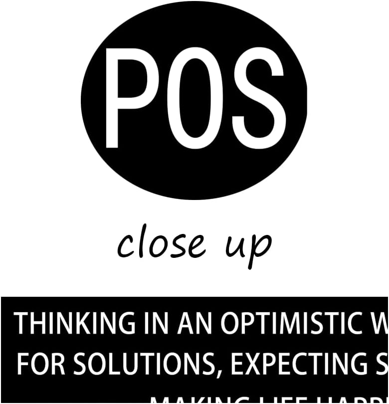 Inspirational Wall Art Positivity Noun Motivational Canvas Painting Quotes Poster Prints Wall Pictures for Living Room Home Decor Office Framed Ready to Hang [18''W x 24''H]