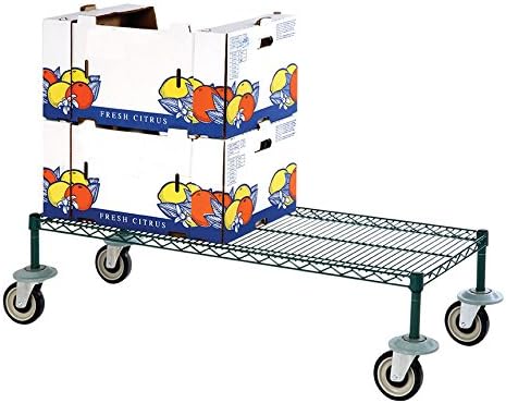 Omega Products Corporation 21" Deep x 72" Wide x 20" High Freezer Mobile Dunnage Rack