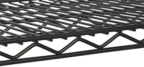 Omega Products Corporation 21" Deep x 48" Wide x 14" High Black Stationary Dunnage Rack