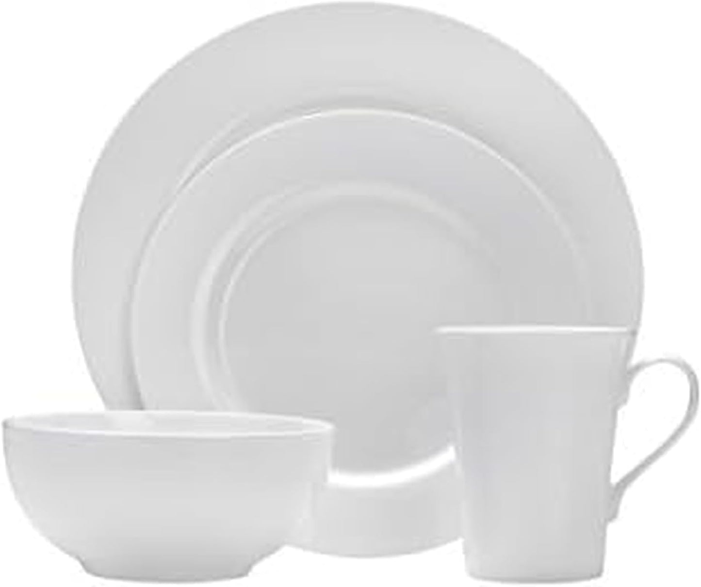 Mikasa Delray 16-Piece Bone China Dinnerware Set, Service for 4