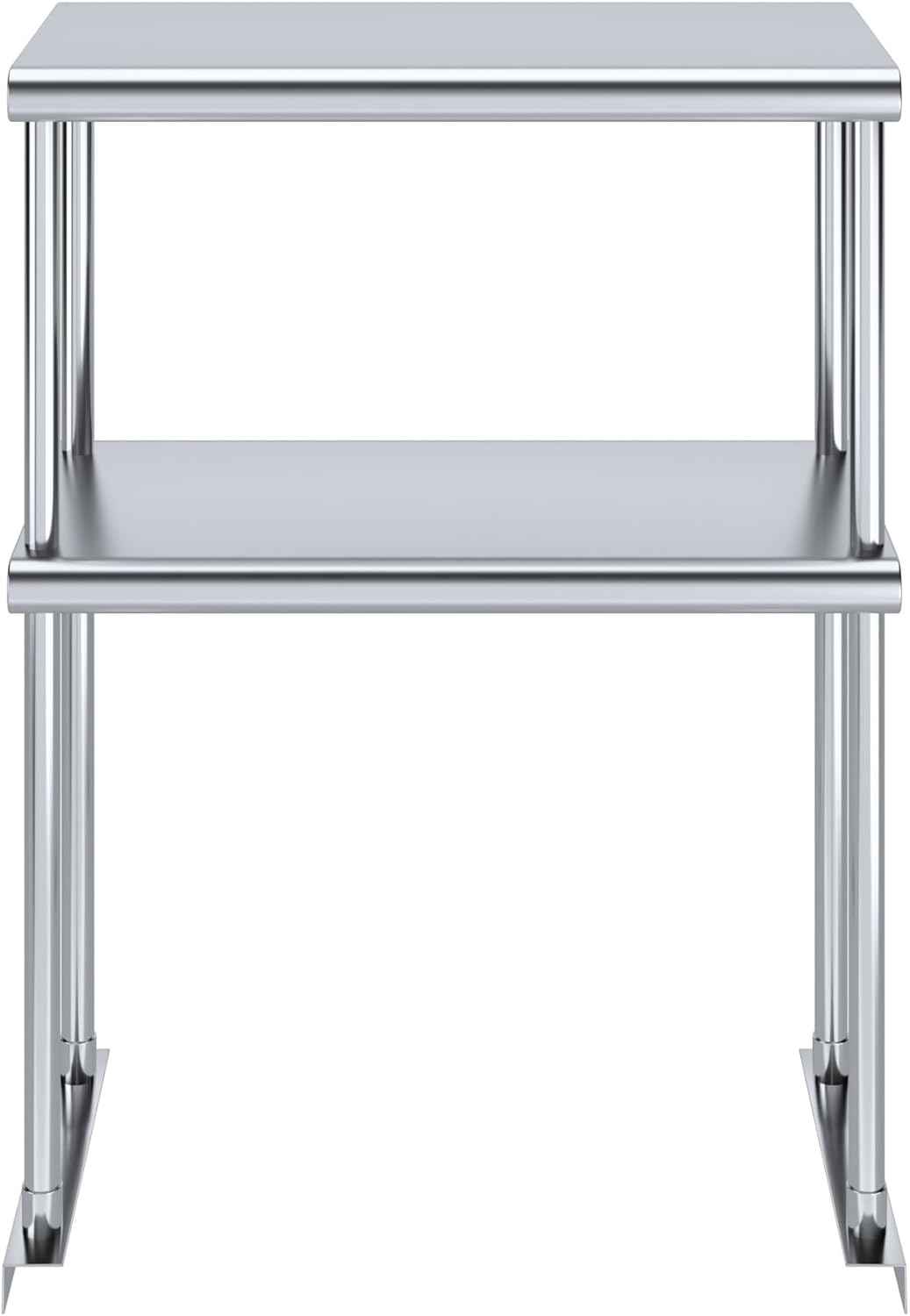 AmGood Double OverShelf Stainless Steel NSF - Many (24" Long x 12" Deep)