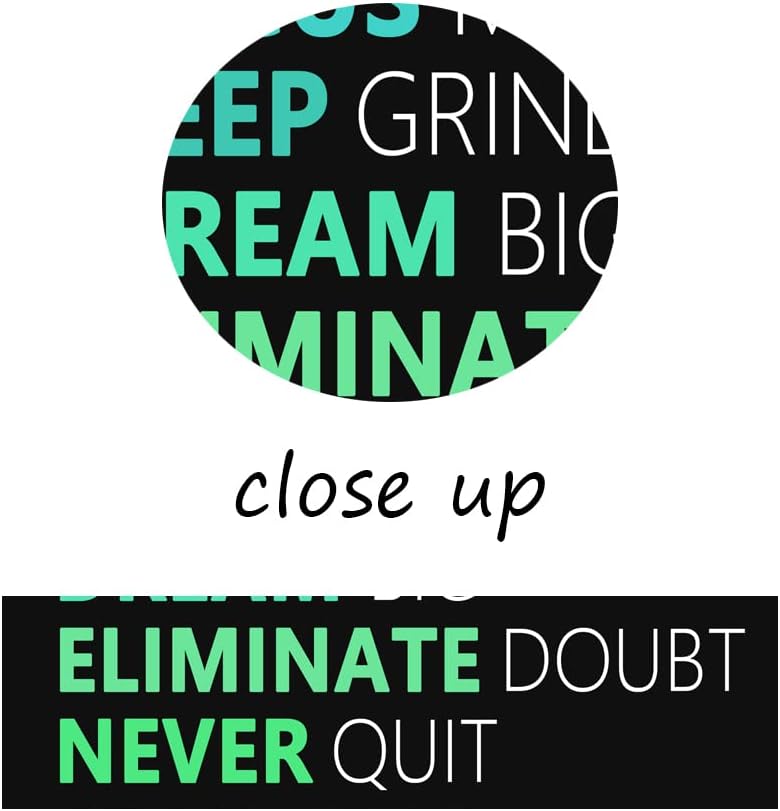 WYJZDZQ8 Inspirational Canvas Wall Art Motivational Poster Motivation Canvas Prints Artwork for Office Living Room Gym Modern Home Decor Painting Stretched and Framed Ready to Hang [24''Wx 36''H]