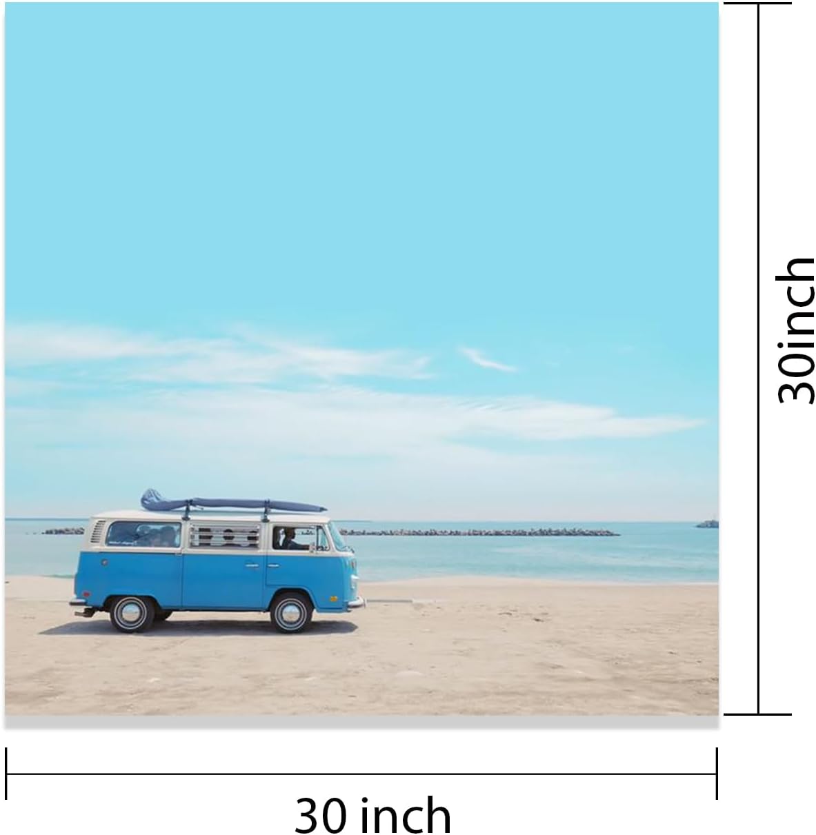 Personalized Custom 30''x30'' Canvas Prints with Your Photo/your Image Large Wallart Wall Decor for Bedroom Dining room Living room Children's room(Unframed)