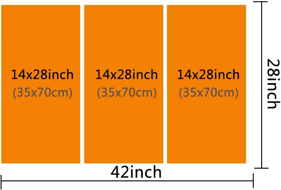 TUMOVO Pier Landscape Canvas Wall Art Framed White Boys Fast Car Cool Sports Poster 3 Pieces 3D Diamond Print Painting with Frame and Stretched Ready to Hang - 28 x 14inch x 3 Panels