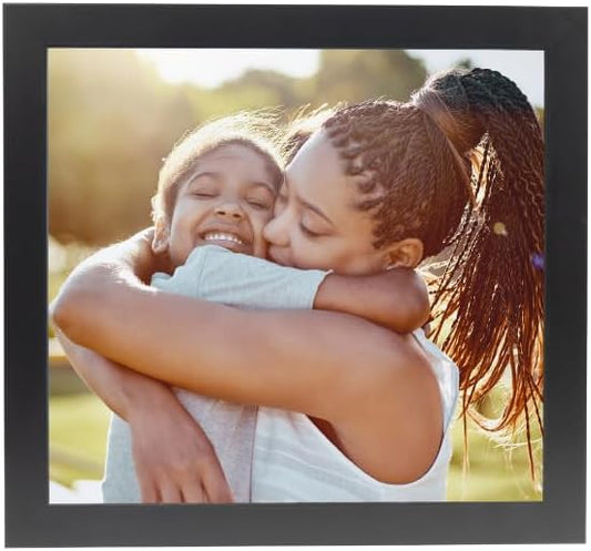 BuildASign Custom Canvas Prints with Your Photos – Personalized Picture To Canvas Wall Art, Perfect for Home Decor, Gifts & Keepsakes, Ready to Hang (16" L x 20" W x .75”D, Classic Black)
