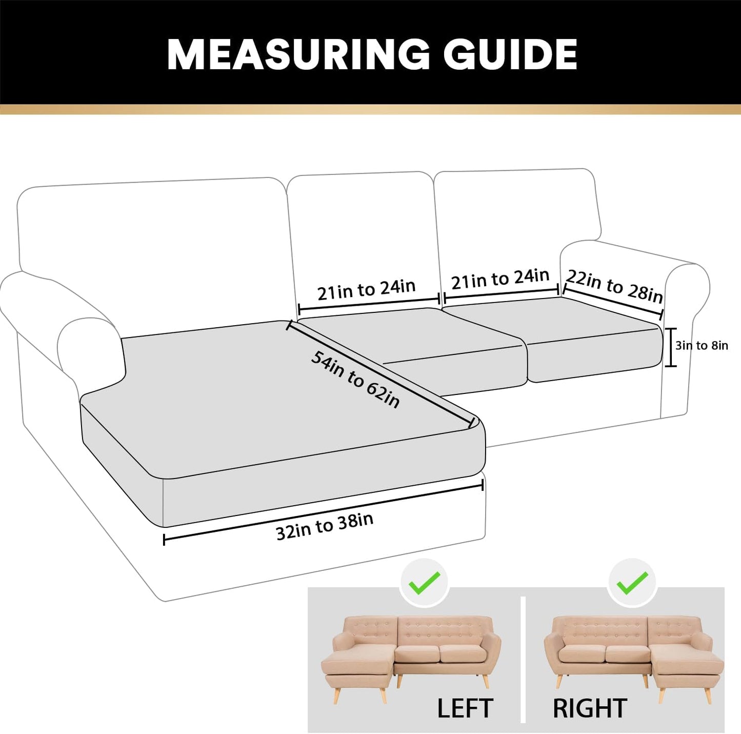 PrinceDeco Sectional Couch Covers 3 Pieces Velvet Sofa Covers L Shape Soft Couch Covers for Sectional Sofa Corner Sofa Cover Couch Cover for Dogs Washable (2 Seater + 1 Chaise,Stone Blue)