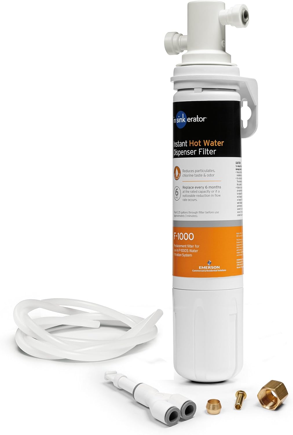 InSinkErator HOT250 Instant Hot and Cold Water Dispenser System & F-1000S Standard Under Sink Water Filtration System for Instant Hot and Cold Water Dispenser System