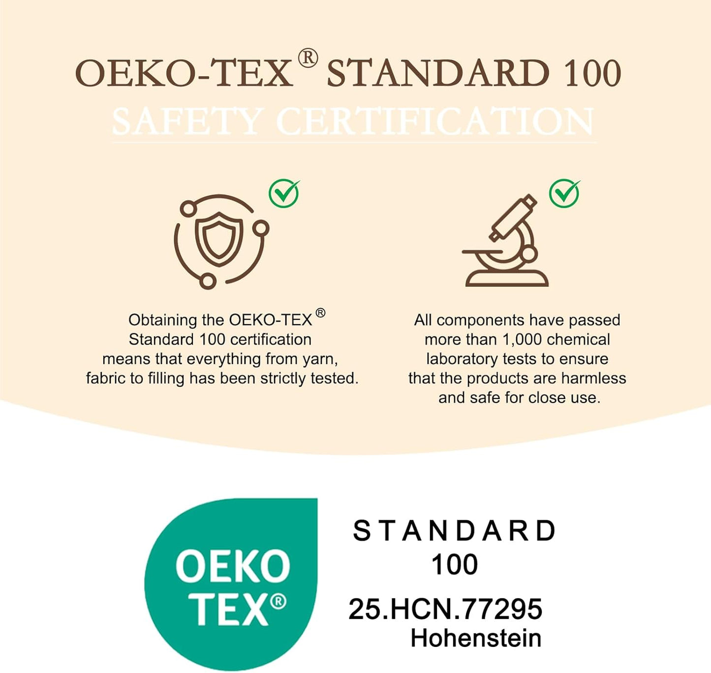 YOUR MOON 100% Pure Merino Wool Queen Size, Australian Organic Natural Wool Blanket, Hypoallergenic Wool Blanket for Bed, Medium Weight(Plaid Brown, 90 * 90)