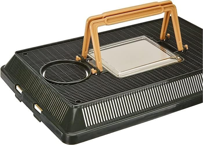 Exo Terra Faunarium, Plastic Reptile Terrarium, Small, PT2255 (Pack of 2)