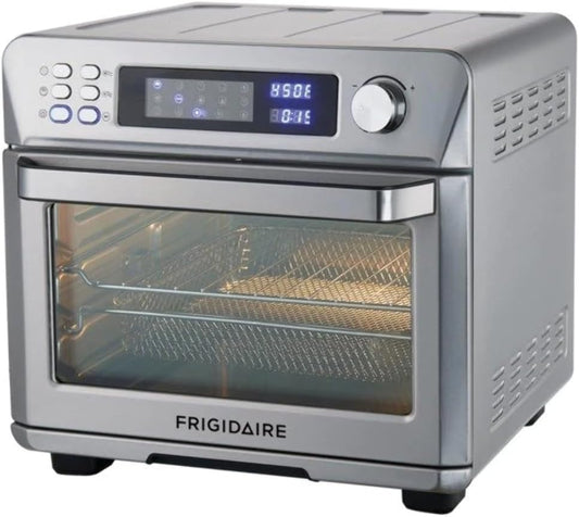 Air Fryer Oven, Digital, 26 Quart 10-in-1 Countertop Toaster Oven & Air Fryer Combo - Grill, Rotisserie, Dehydrator, Pizza Oven, & More, Stainless Steel