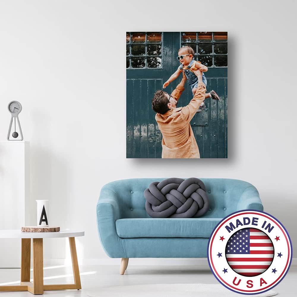 wall26 Personalized Photo to Canvas Print Wall Art - Custom Your Photo On Canvas Wall Art - Digitally Printed (8"x10")