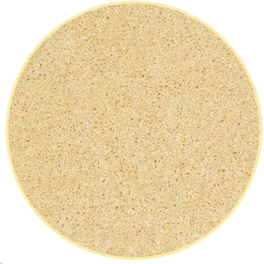 KOECKRITZ Soft and Colorful Kids Classroom Area Rugs (Passes Flammability Pill Test) Many Sizes and Bright Colors to Select from (3' Round, Lemon)