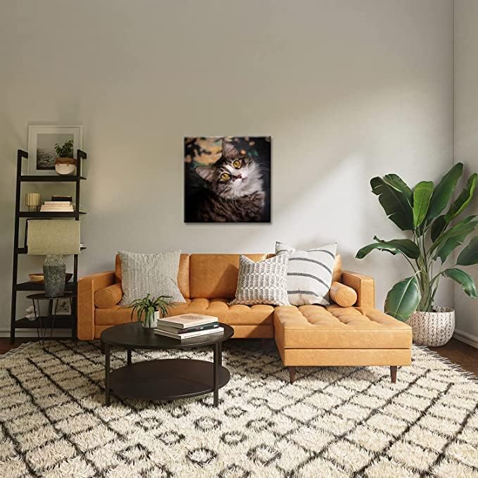 Laoife Custom Canvas Painting 12"x12" Upload Images, Custom Canvas Prints Photos Gifts with Your Photos Personalized Canvas Pictures of Kid Lover Family Pet, Wall Art