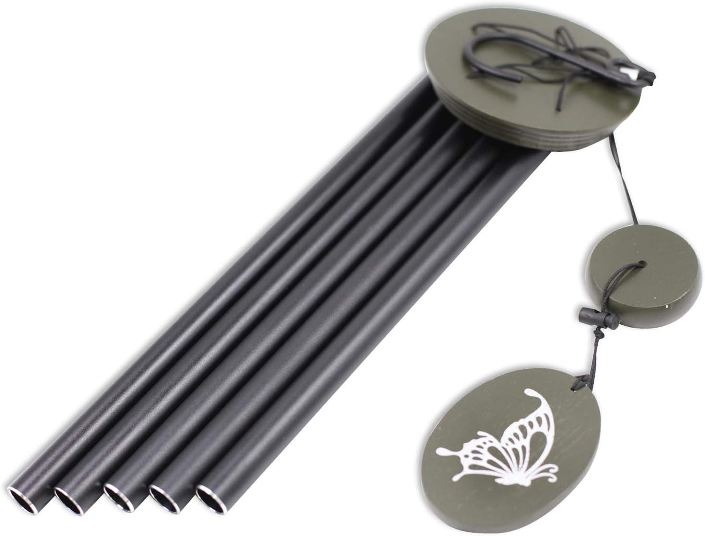 Wind Chimes for Outside, WindChimes Outdoor Tuned Soothing Melody, Wind Chimes Gifts for Mom, Wind Chime Outdoor Decoration, Patio, Garden, Yard. Butterfly Wind-Chime