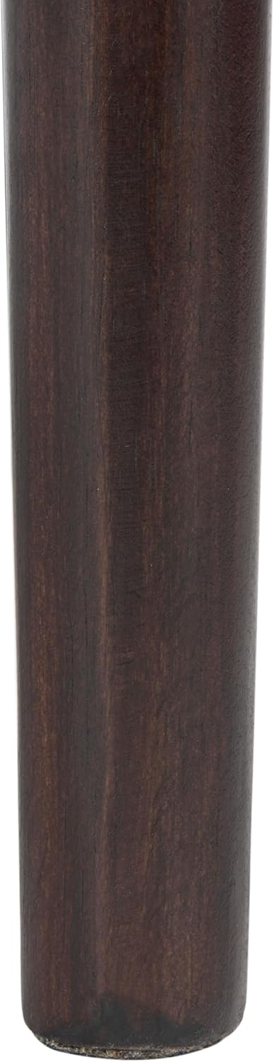 SAFAVIEH Home Collection Gianni Tropical Coastal Brown White Wash Solid Wood Arm Chair