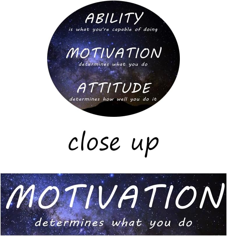 Inspiring Canvas Wall Art Prints Paintings Posters Inspirational Ability Motivation Attitude Motivational Entrepreneur Positive Quote Modern Office Bedroom Decor Framed Ready to Hang [18''Wx 24''H]