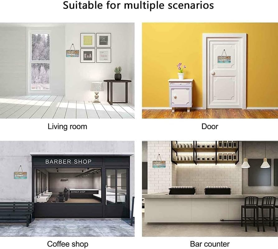 Let's Get Cozy Sign, Farmhouse Bedroom Wall Art Decor,Plaque Decorations Wood Sign for Housewarming Gift (Let's Get Cozy) 6x18 Inch