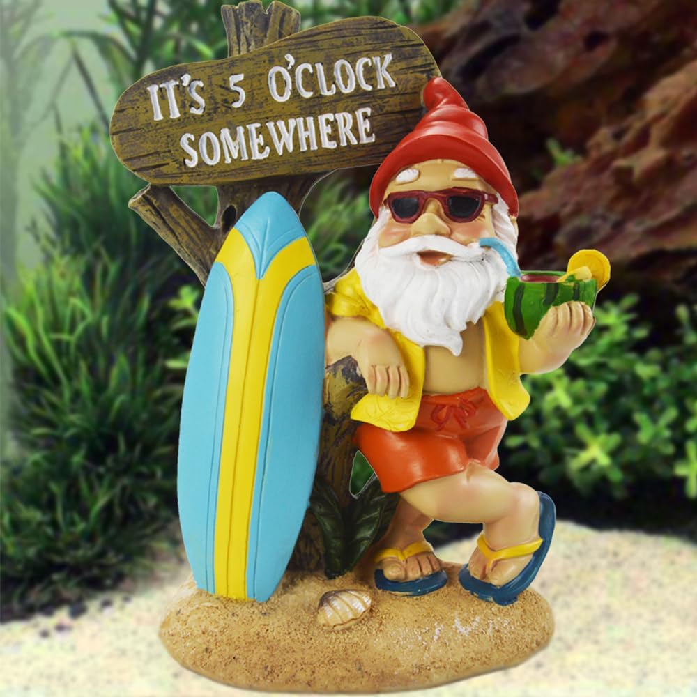 Garden Gnomes Outdoor Funny,Gnomes Decorations for Yard Statues Decor