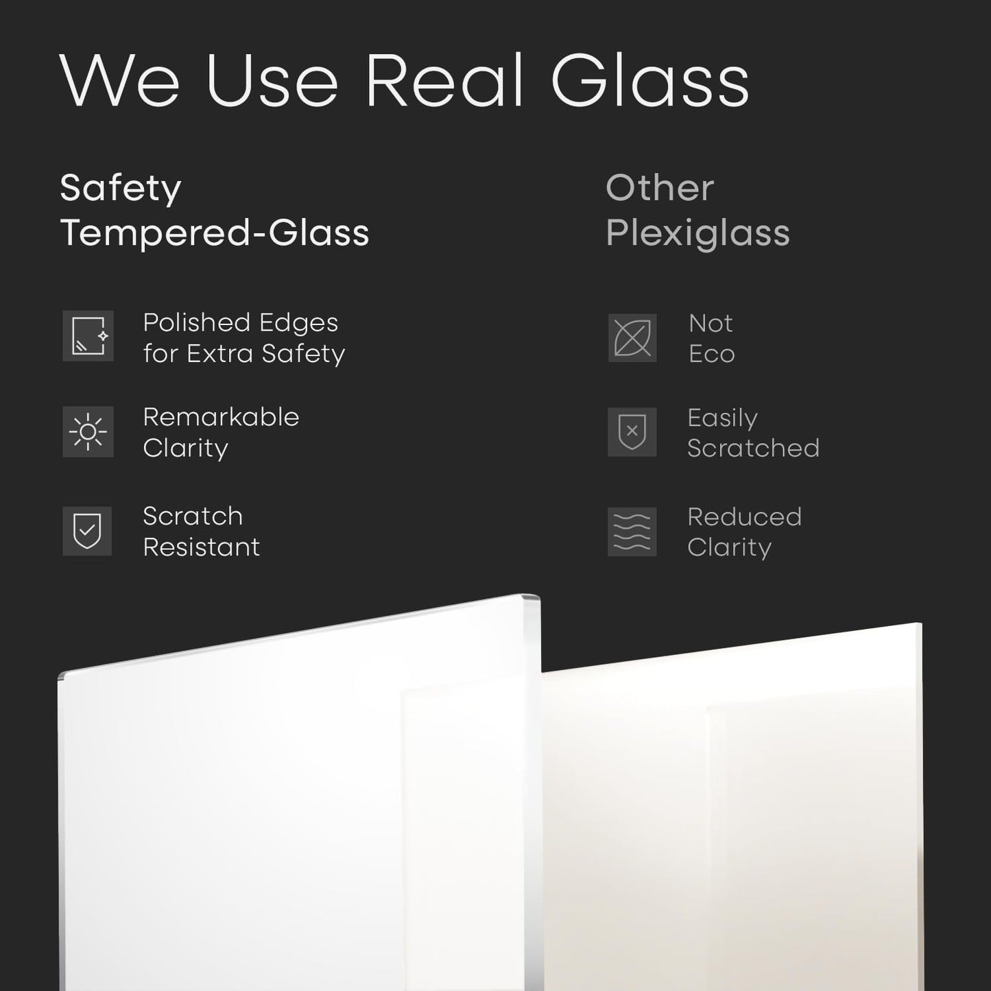 Homeforia 15x18 Diploma White Wood Frame, High End Oak 15 x 18 Certificate Frames with Mat 11 x 14, 15by15 Document Frame Matted to 11by14, Graduation Wooden Frames, Tempered Glass, Wall Kit, Set of 1