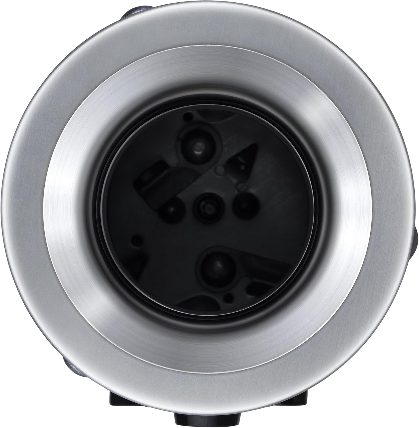 Waste Maid 10-US-WM-158-3B Garbage Disposal Anti-Jam Stainless Steel Food Waste Grinding System, 1/2 HP Standard, Black