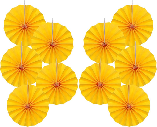 Morange Party Decorations,,Halloween Decor Events Accessories，Orange Birthday Decorations,Sunset Party Decorations,Party Fans 30 Color DIY Set (Morange)