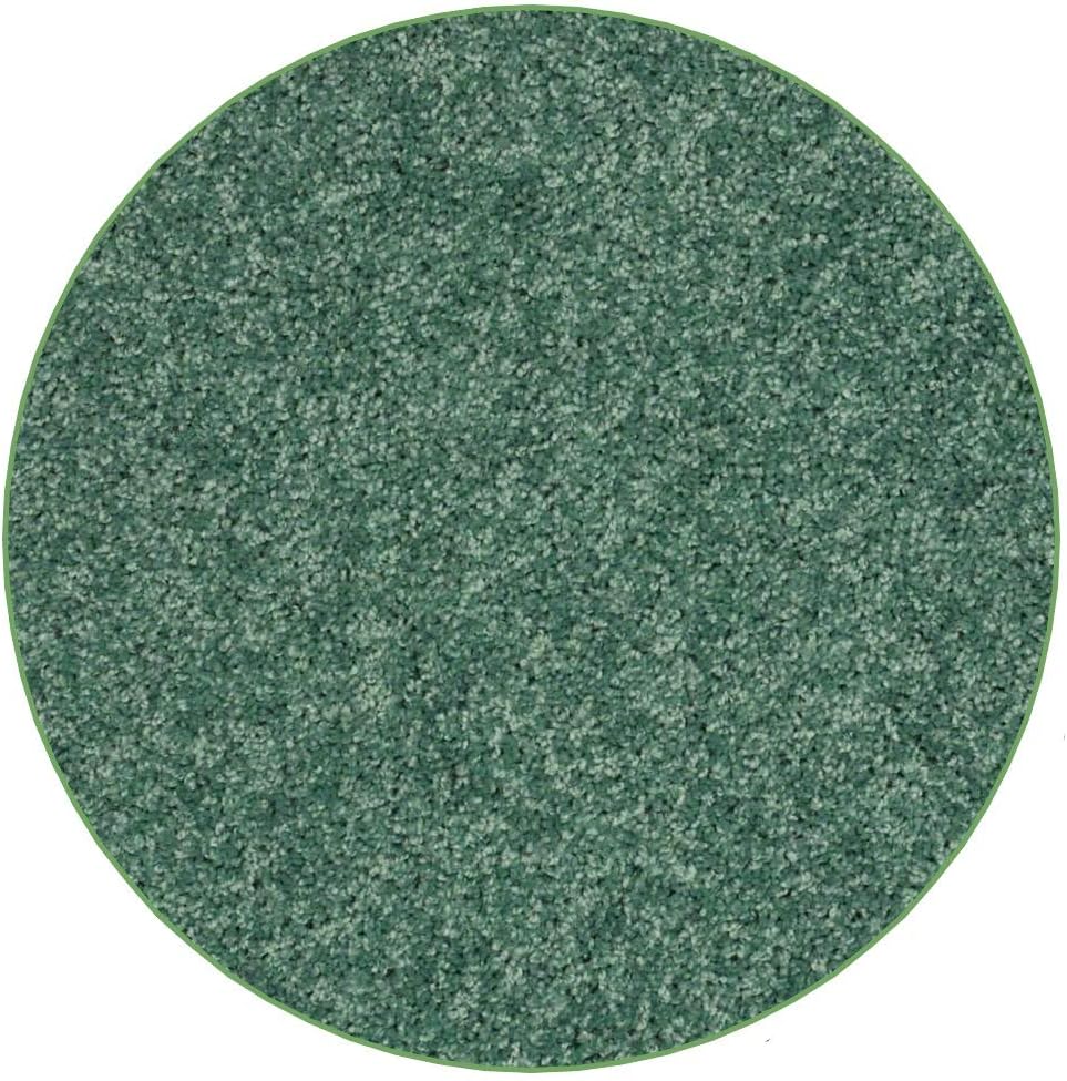 KOECKRITZ Soft and Colorful Kids Classroom Area Rugs (Passes Flammability Pill Test) Many Sizes and Bright Colors to Select from (6' Round, Froggy)