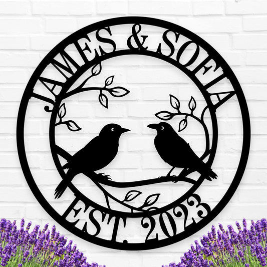 Personalized Anniversary Wedding Gifts for Couple | Wedding Gifts for Couples 2025 | Couples Gift for Her | Anniversary Wedding Date Sign