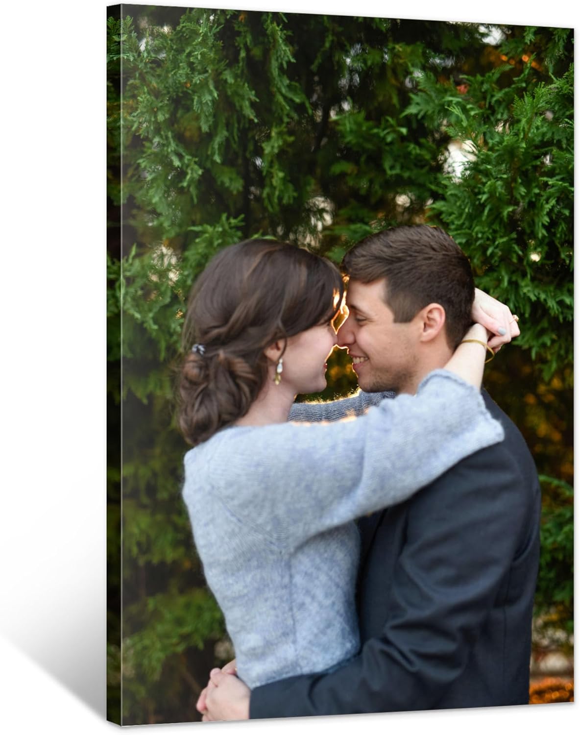 Tapuayts Personalized Custom Canvas Poster: Upload Your Image/Photo for Custom Photo-to-Poster Printing, Quality Wall Art Print (16" X 24")