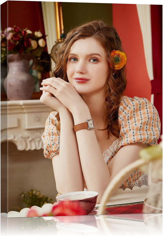 AbcCustomize Canvas Prints with Your Photos，Custom Canvas Wall Art for Bedroom, Living Room, Farmhouse Decor，Personalized Gifts Canvas Prints for Family，Friend，Lover，Pet