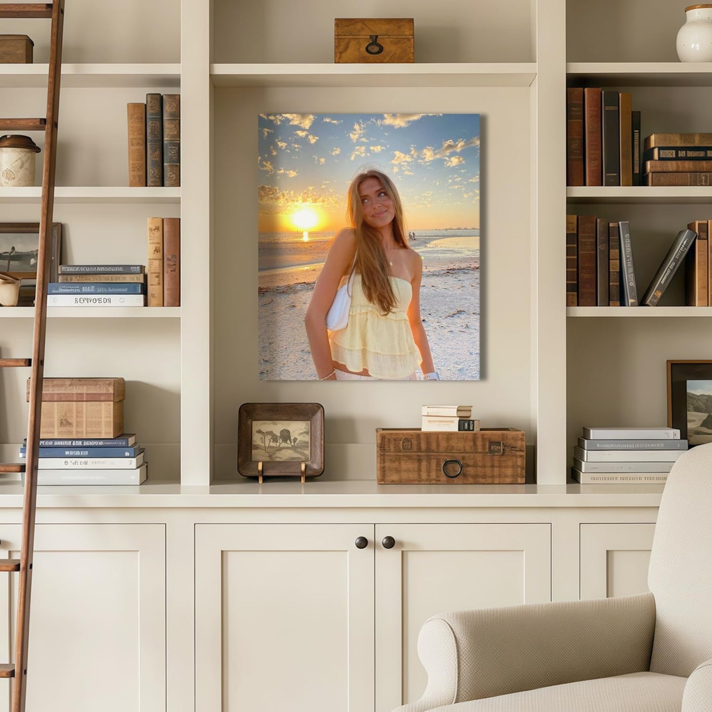 Canvas Prints With Your Photos, Custom Poster On Canvas (Unframed 20x24) Transform Your Photos Into Stunning Framed Wall Art Digitally Printed Photo To Canvas Ideal For Home Decor Gifts Keepsakes