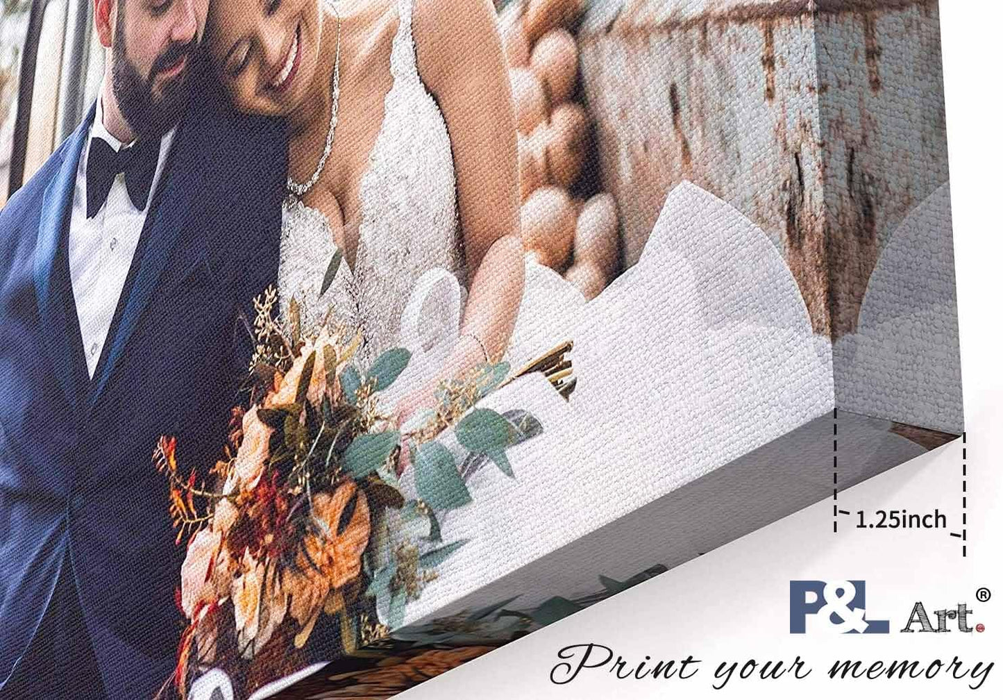 Personalized Custom Canvas Prints: Photo On Canvas (Framed Canvas, 20X24) Transform Your Photos into Stunning Framed Wall Art Digitally Printed Photo To Canvas Ideal for Home Decor