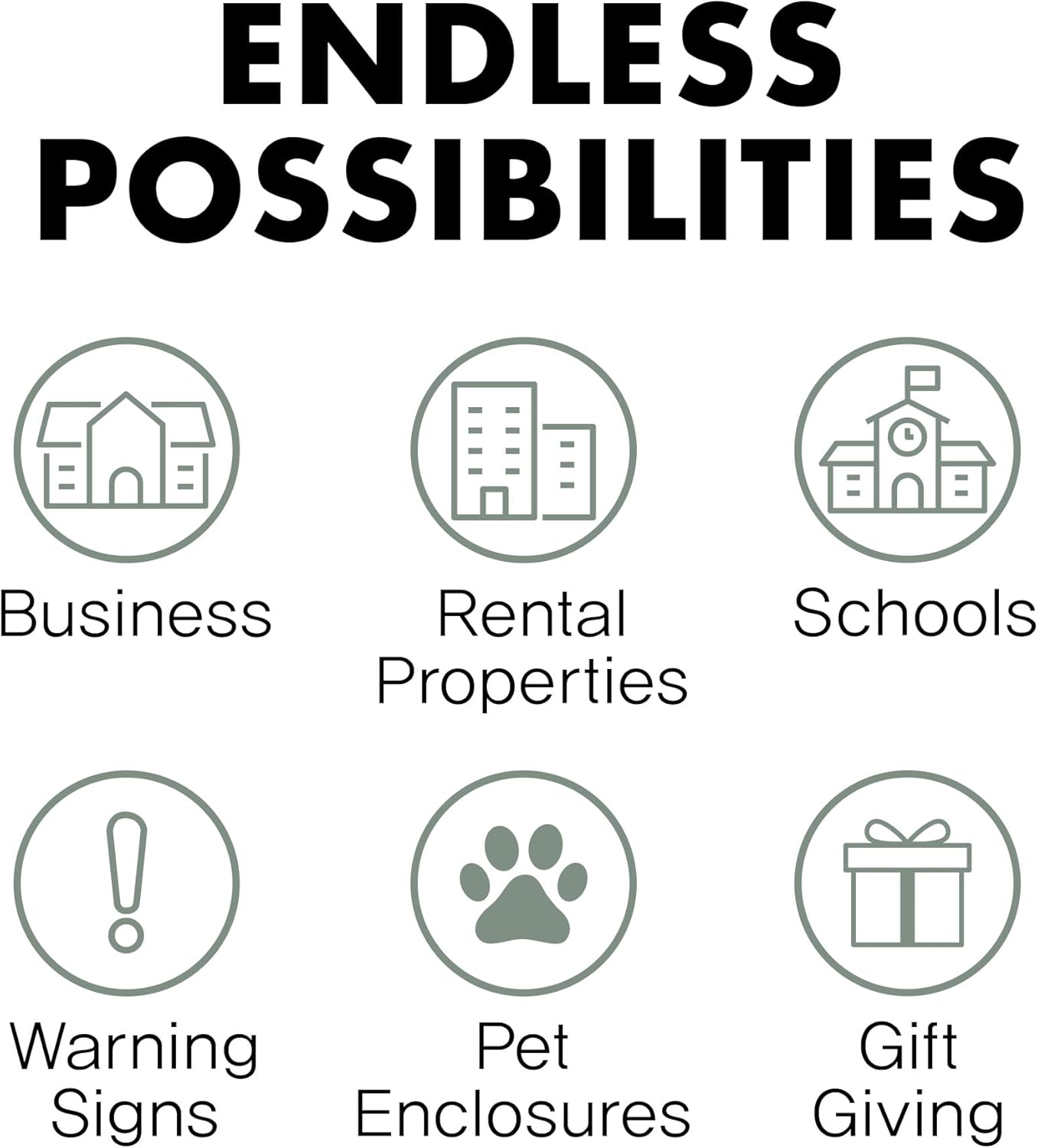 Rustic Custom Metal Sign - Custom Sign for Indoor or Outdoor Use (Rustic Black, 15x15 inches)