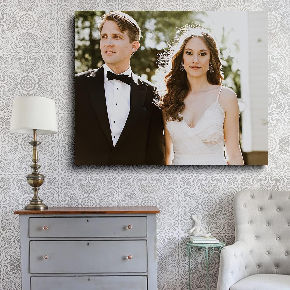 Framed Canvas Prints With Your Photo-Personalized Picture To Canvas Wall Art
