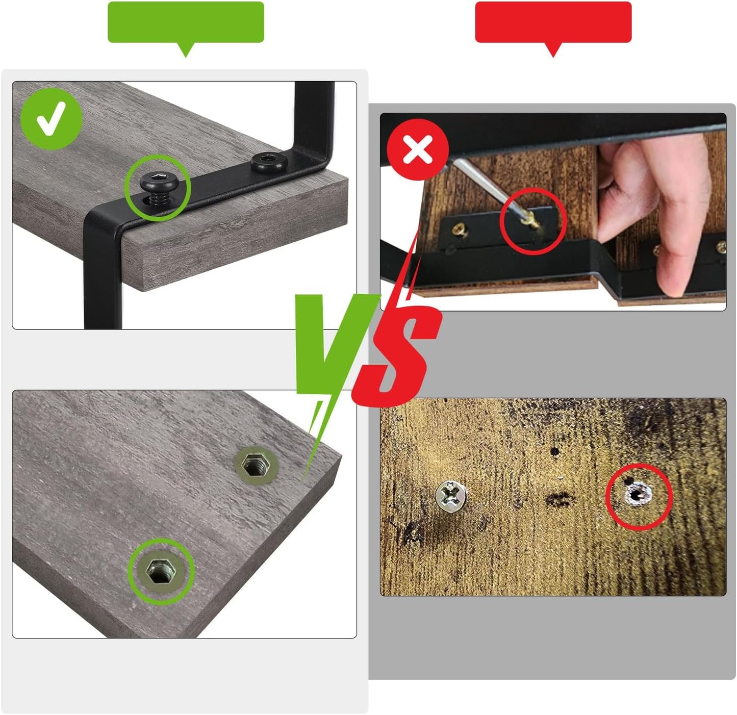 YINMIT Wooden Display Riser Stand, Tiered Perfume and Cologne Organizer Stand, 3 Tier Spice Rack Organizer, Rustic Display Shelf for Candles (3 Tier,Grey)